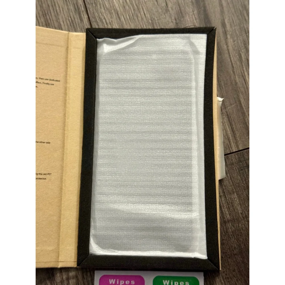Brand New IPhone 15 Pro Max 2pc Privacy Tempered Glass Screen Protector Kit - Picture 6 of 10
